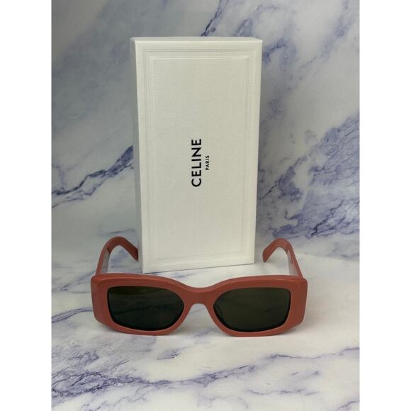 NEW Celine CL40282U Triomphe XL Pink Gold Sunglasses main image 5